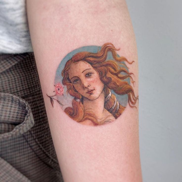 Alice Tattoo Artist On Instagram Venus By Botticelli Done With