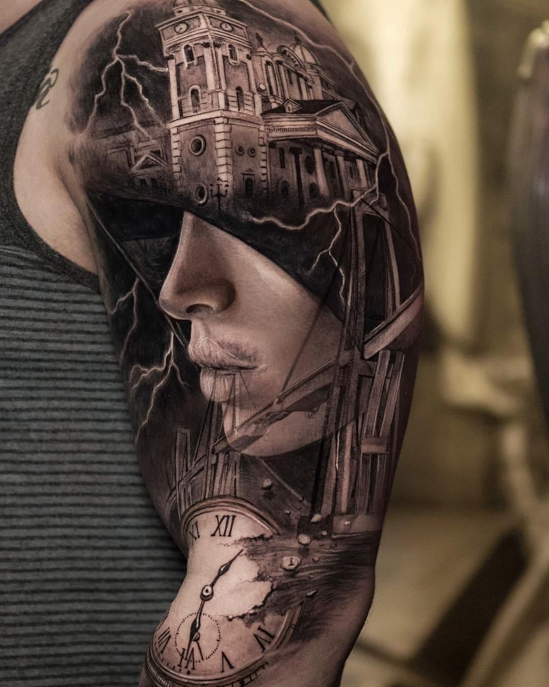 Amazing Tattoos For Men Sleeve