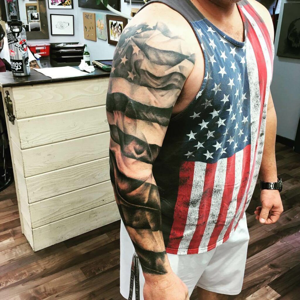 American Flag Arm Tattoo Ideas Design Talk