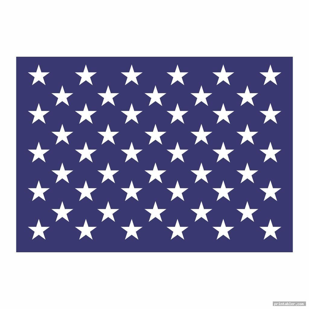 American Flag Star Stencil Templates 6 Pack 50 Stars 1776 13 Stars