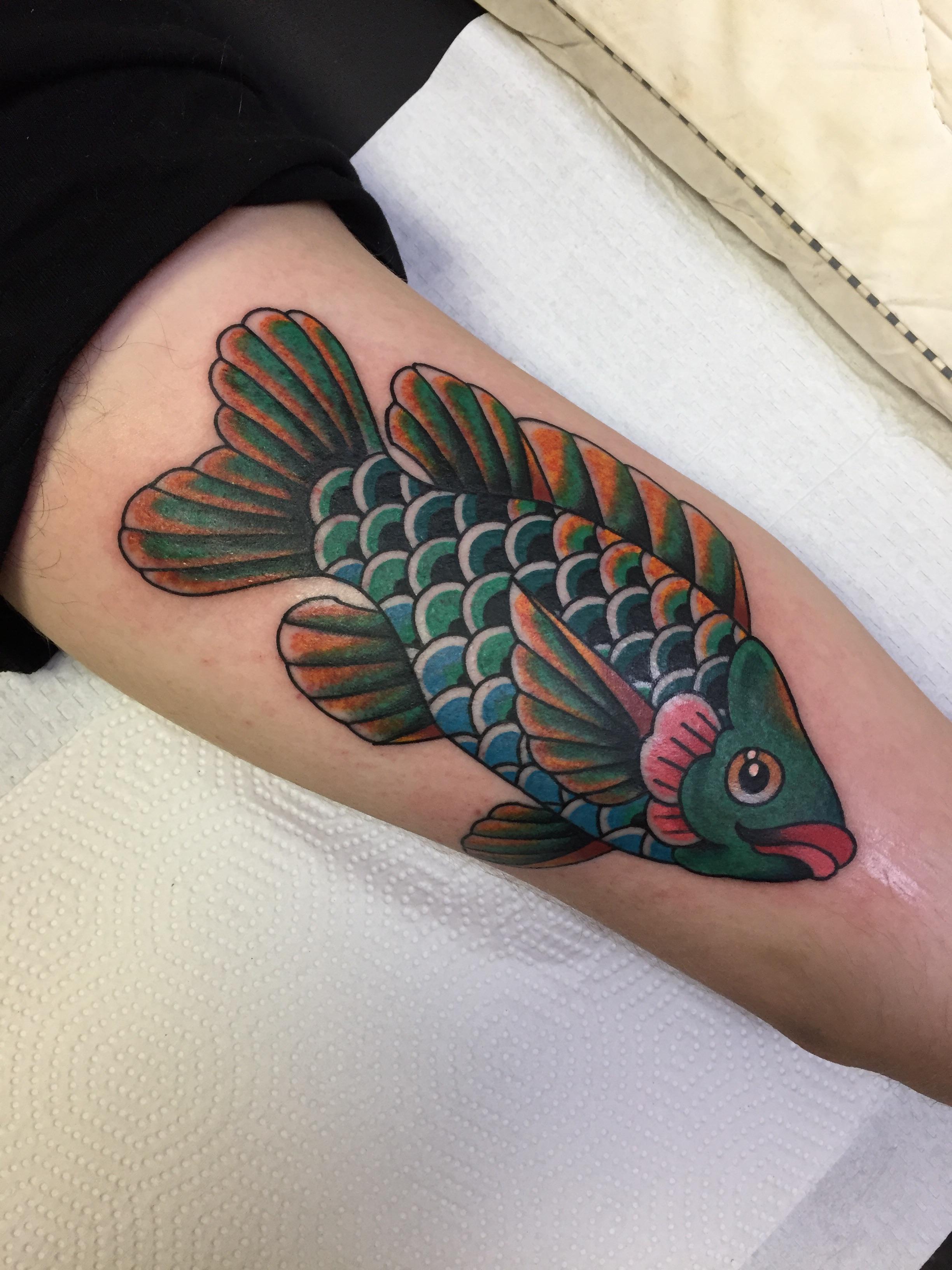 American Traditional Fish Tattoo: Meaning and Designs