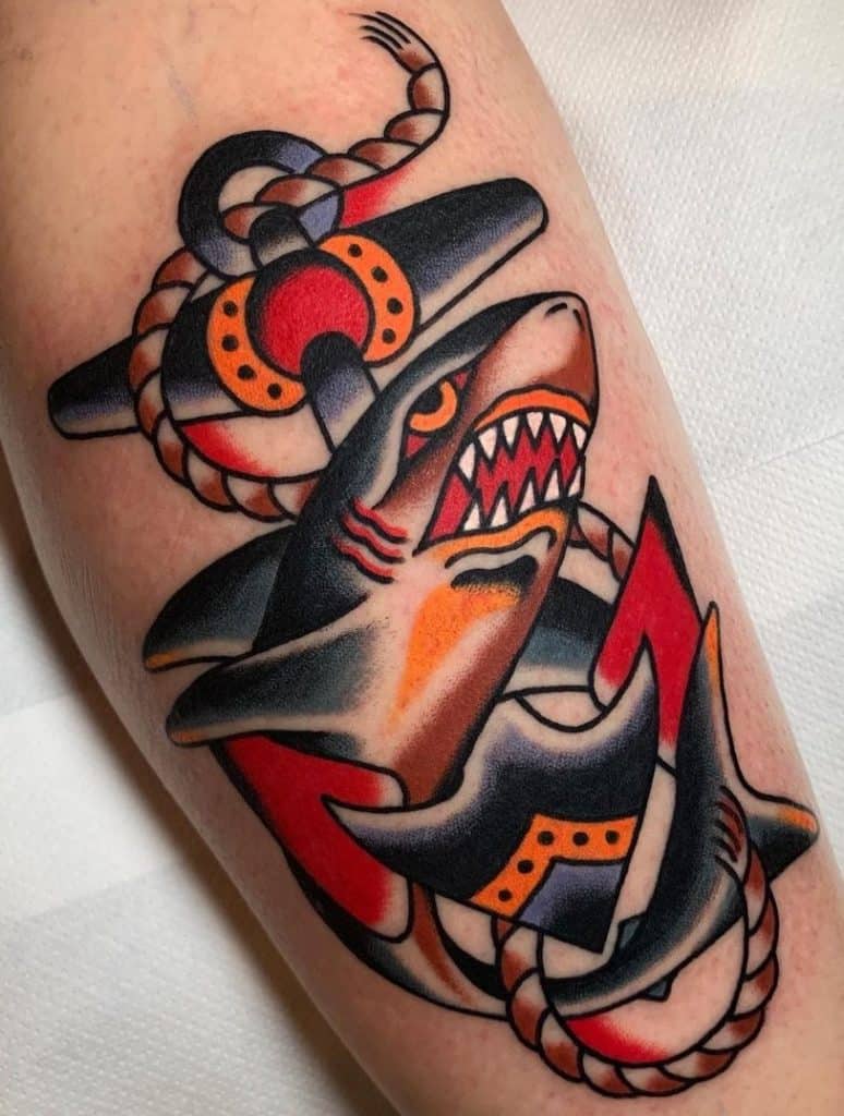 5 Iconic American Traditional Shark Tattoos: Meaning and Styles