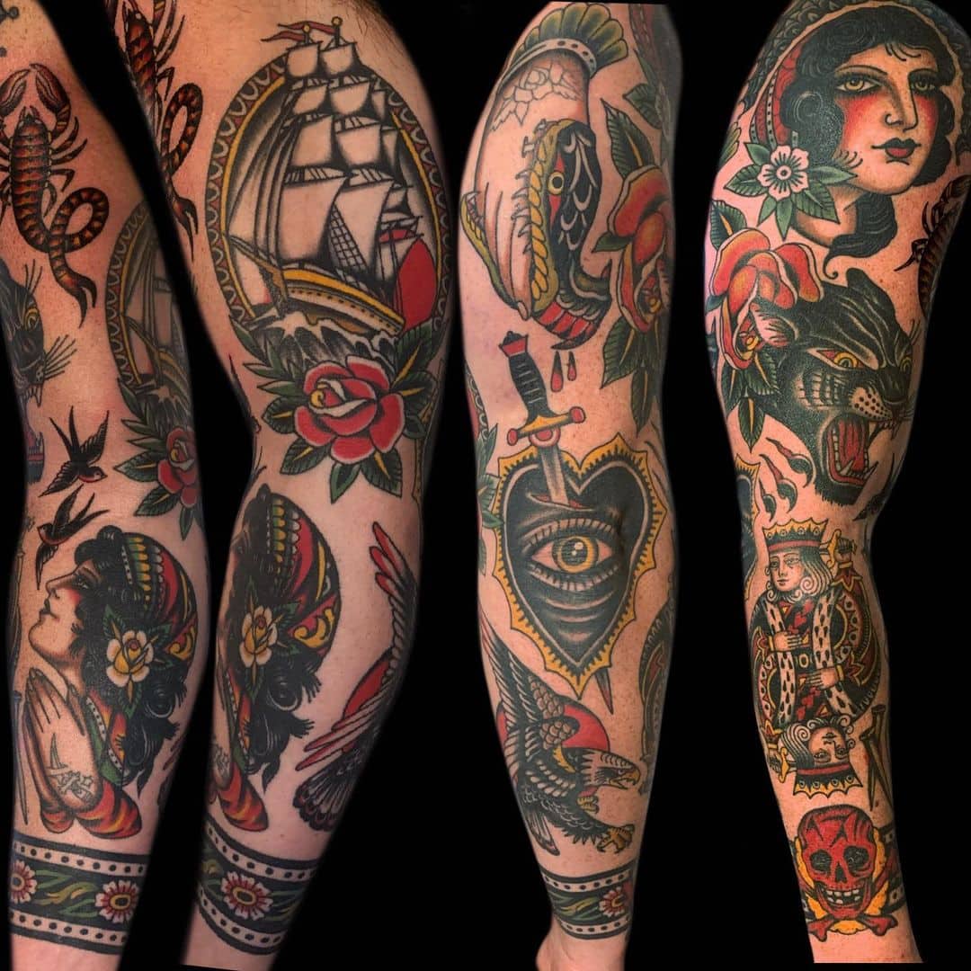 American Traditional Tattoos History Meanings Artists Designs