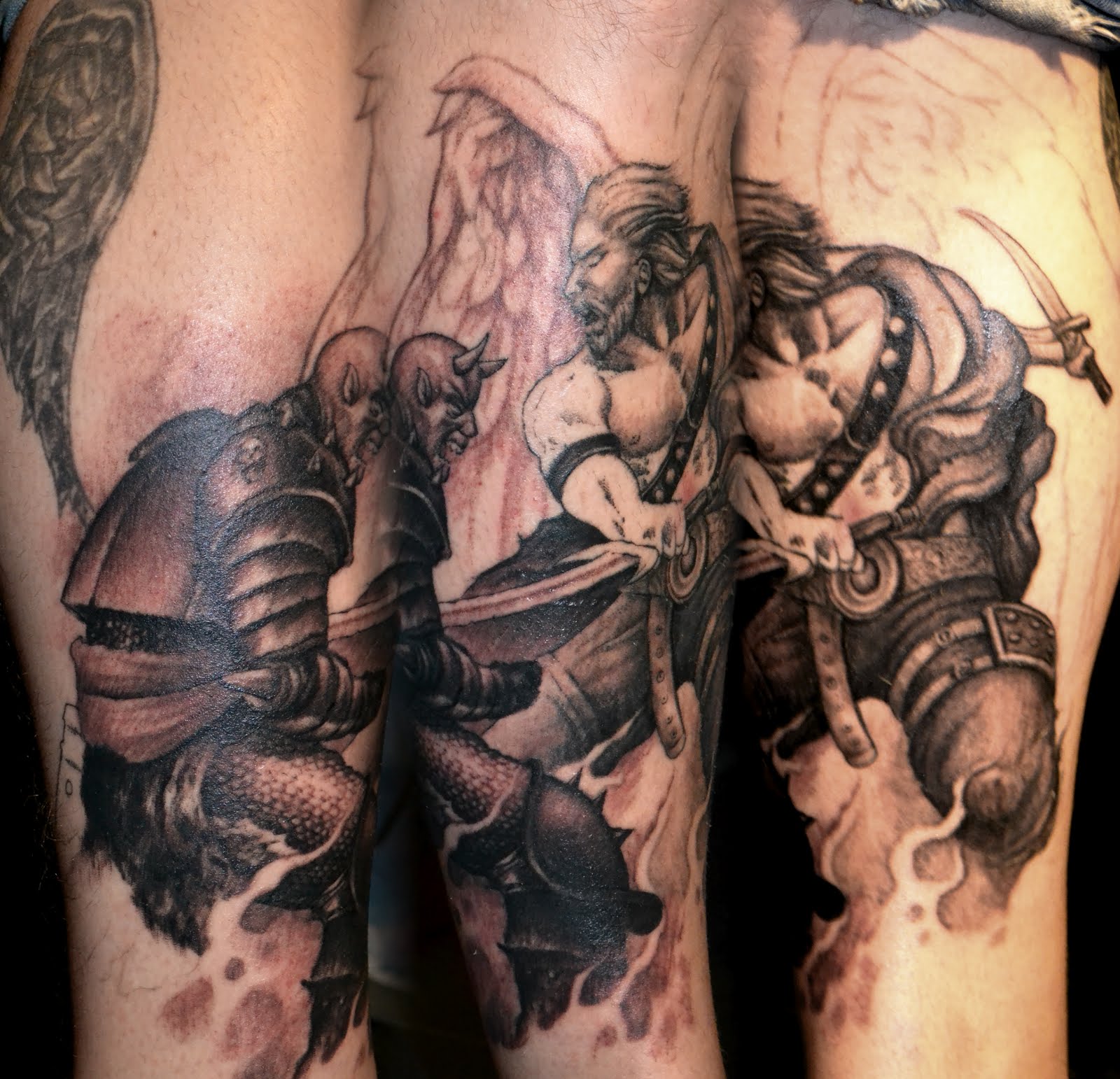 Angel vs. Demon Tattoo: Epic Battle Ink Inspiration