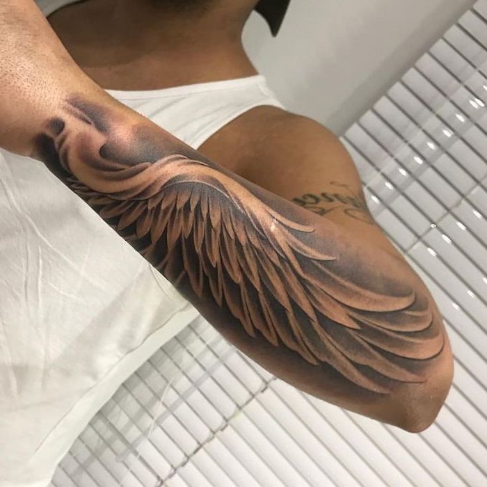 Angel Wing Arm Tattoos: A Divine Choice for 2023