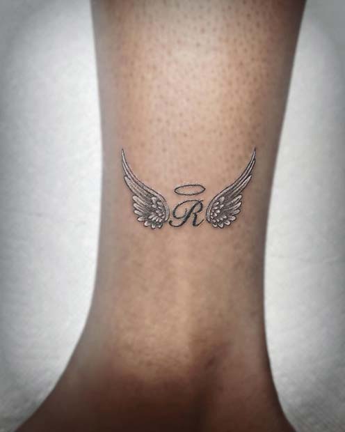 Angel Wings Tattoo Angel Wing Tattoo Memorial Angel Wing Wrist Tattoo