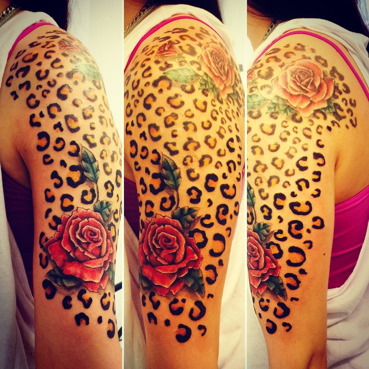 Animal Print Tattoo Leopard Print Tattoo Sleeve Animal Print Tattoo