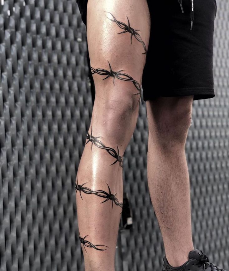 Barb Wire Sleeve Tattoo Moliweek