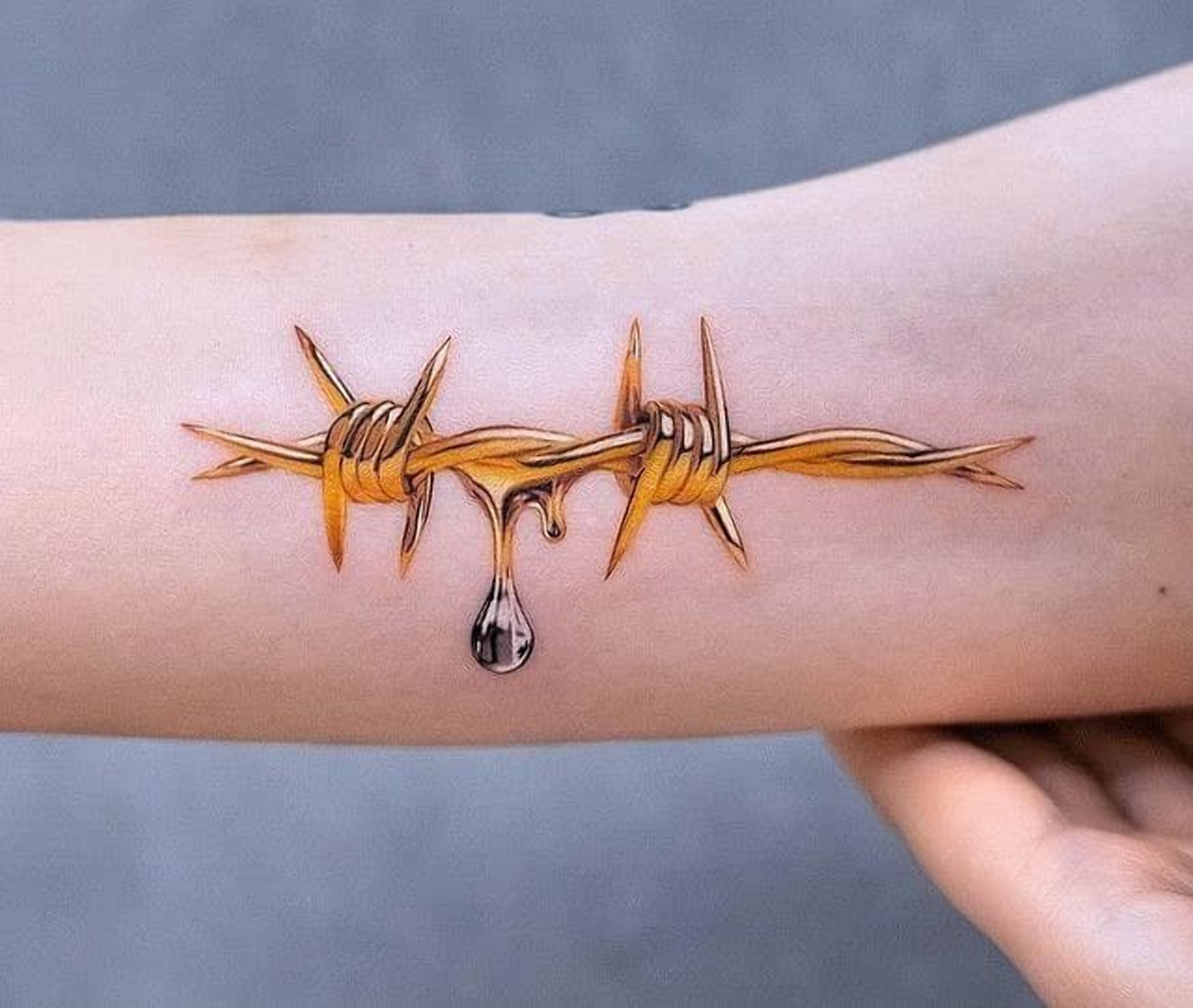 Barbed Wire Tattoos 15 Exciting Ideas For The Brave