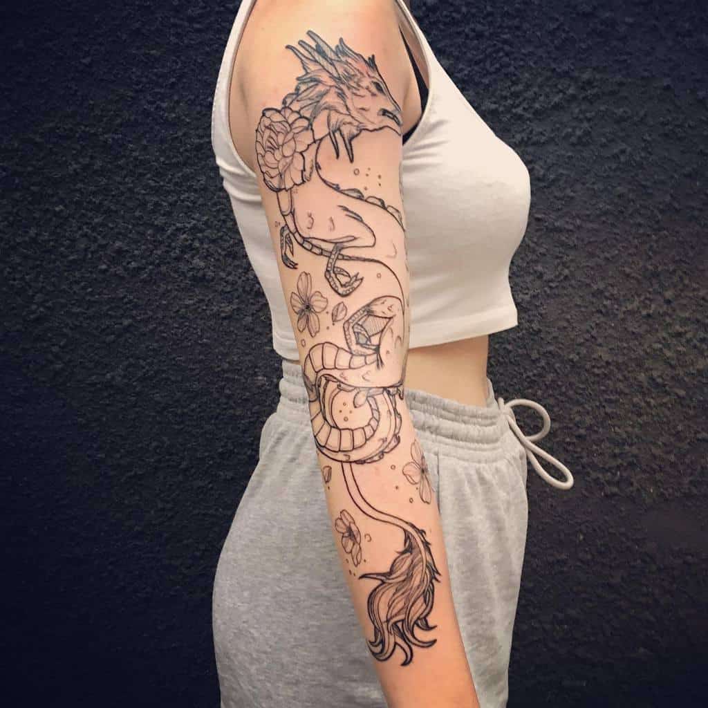 Best Dragon Tattoo Ideas For Women Best Hunter Zone