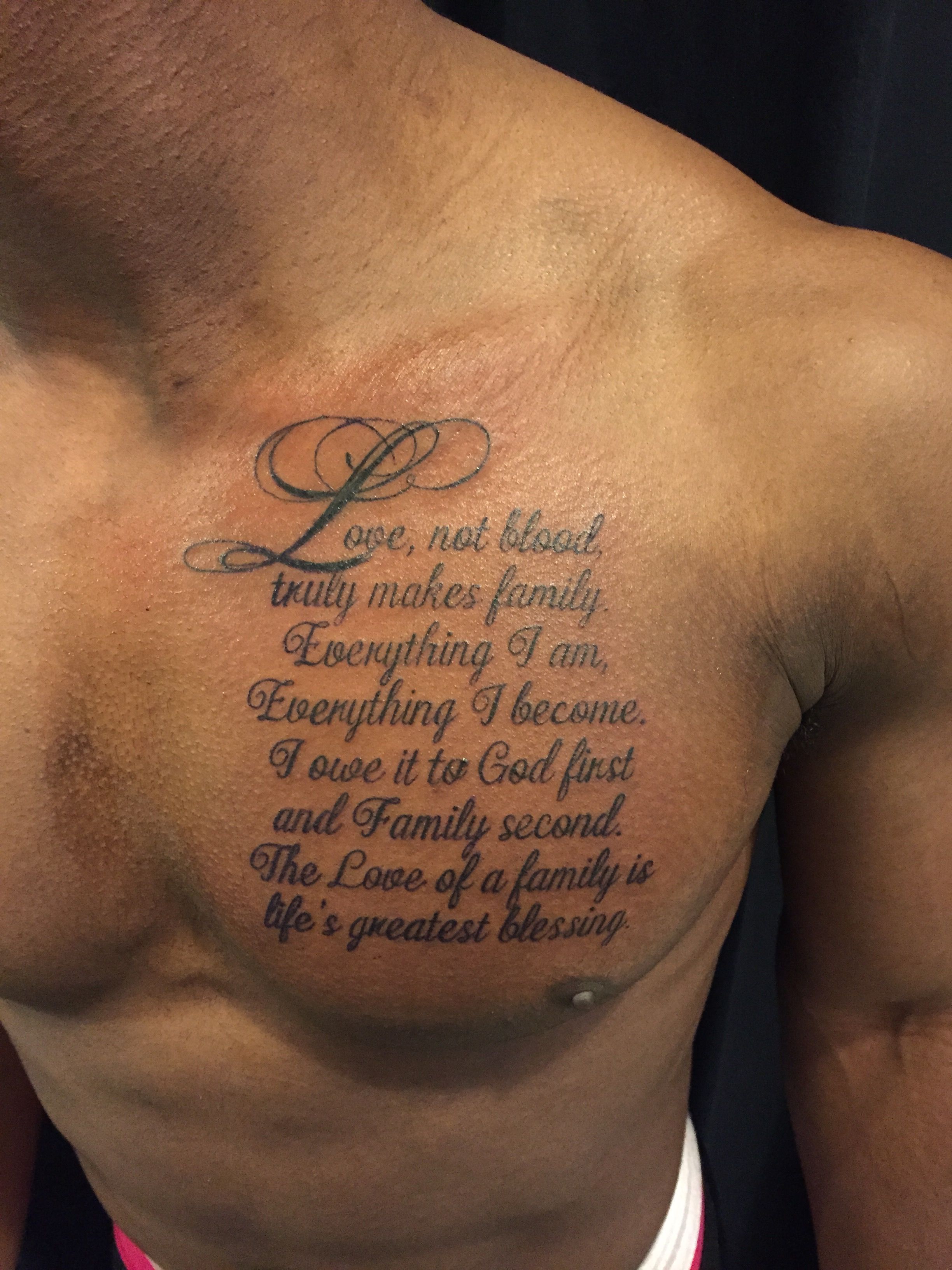 Bible Verse Tattoos About Family