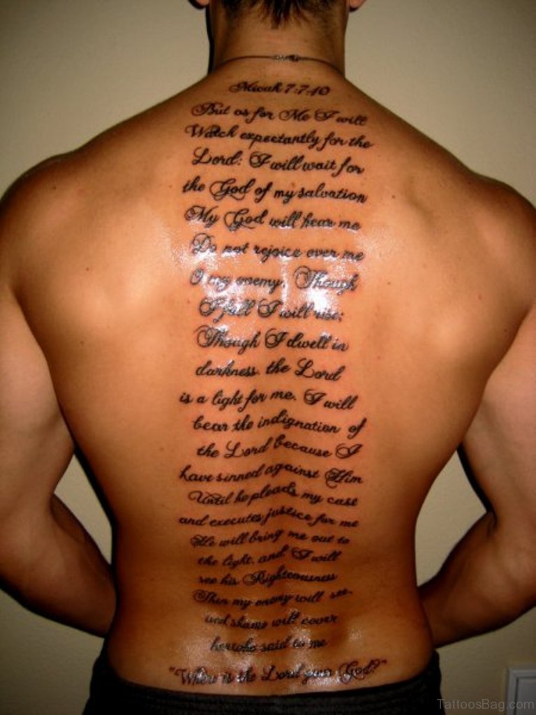 Bible Verse Tattoos Designs Ideas And Meaning Tattoos For You