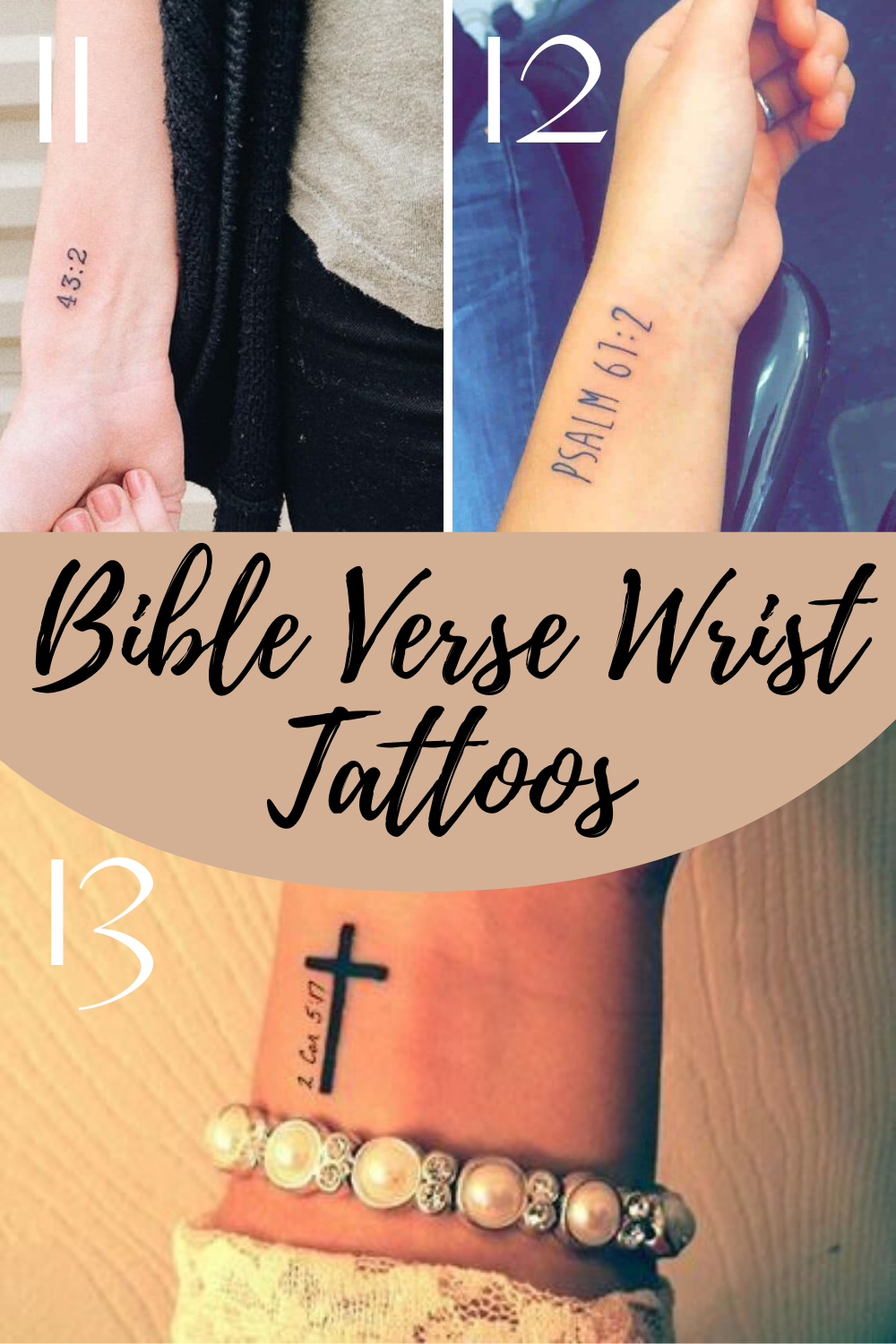 Bible Verse Tattoos For Women