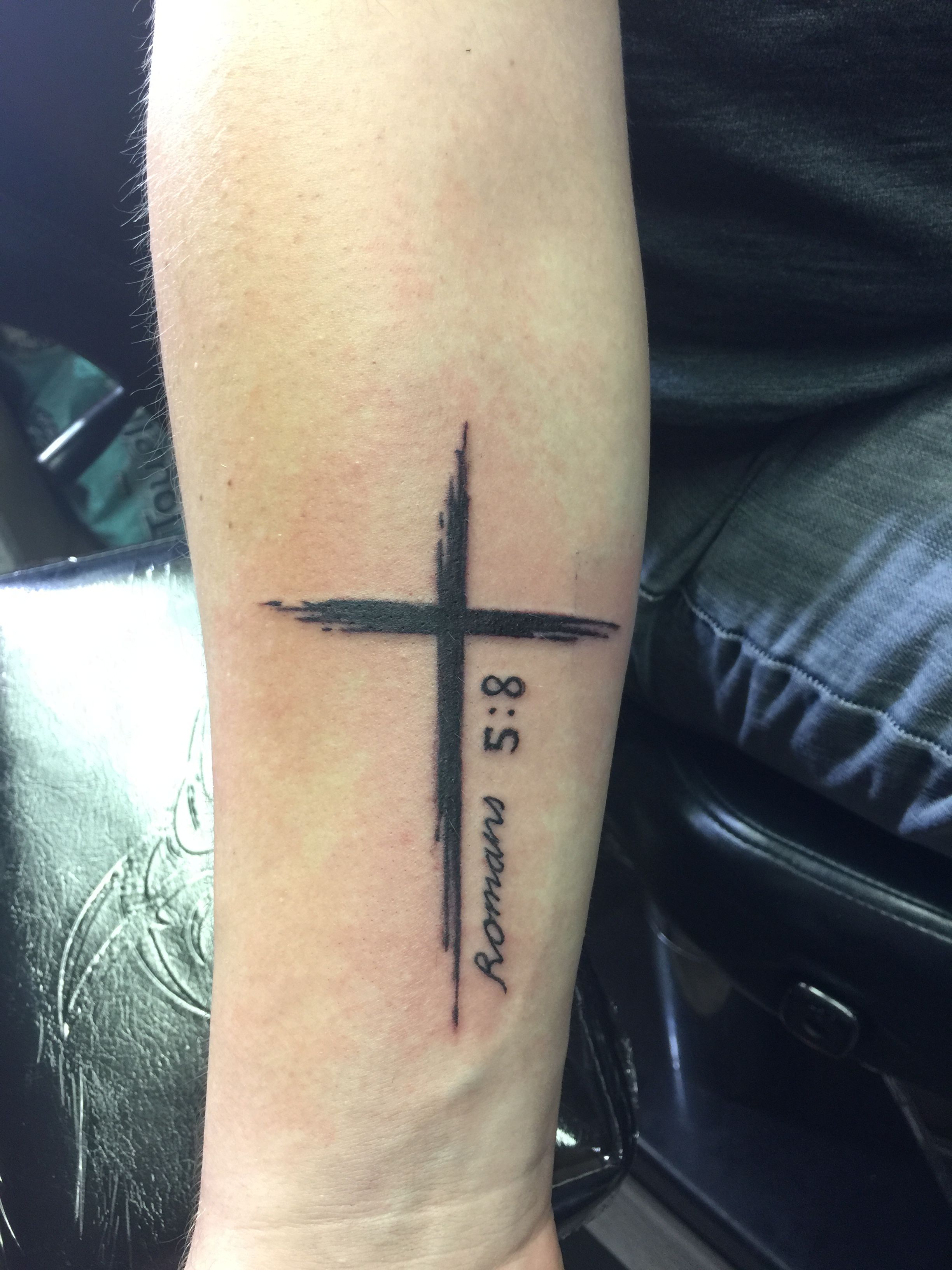 Stunning Bible Verse Tattoos Featuring Cross Designs