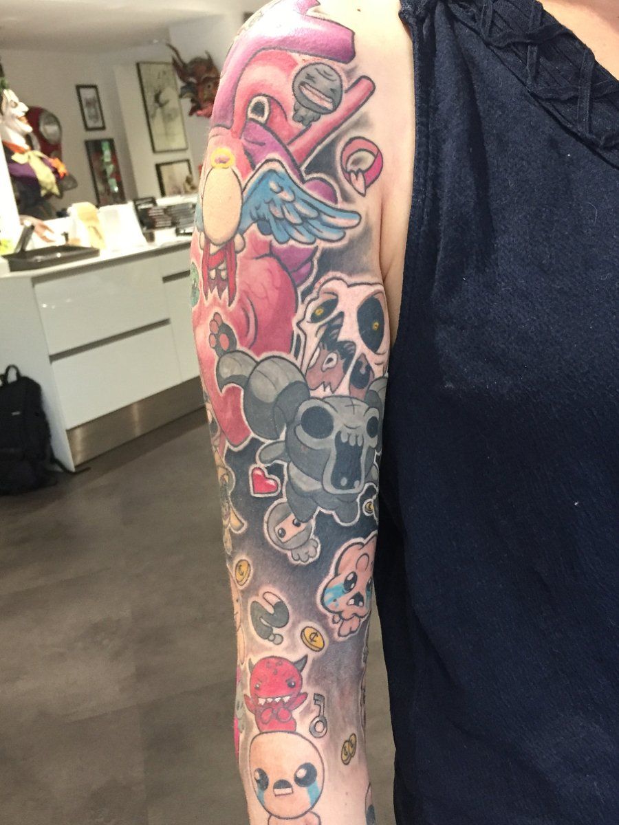 Binding of Isaac Tattoo Sleeve Ideas That Captivate