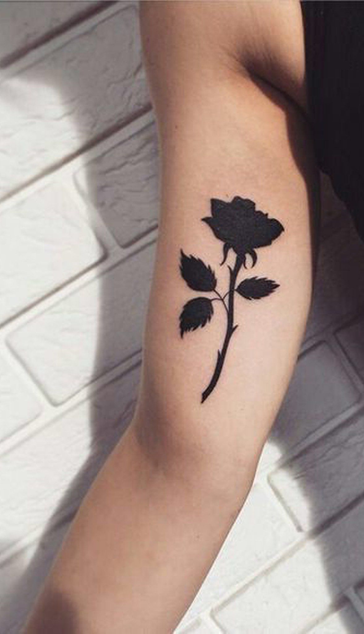 Black And Gray Flower Tattoo Tattoos Piercings Black Tattoos