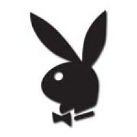 Black Authentic Playboy Bunny Tanning Stickers