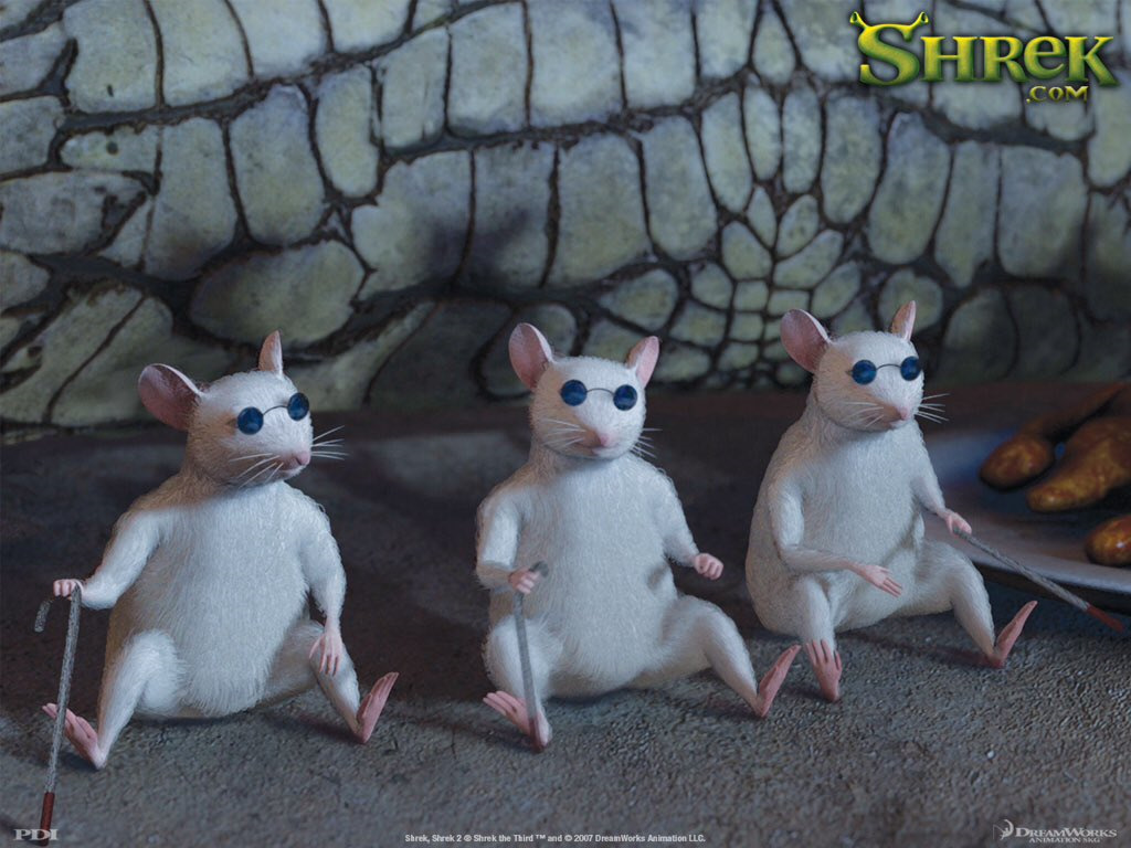 Blind Rats from Shrek: Unexpected Stars of the Show