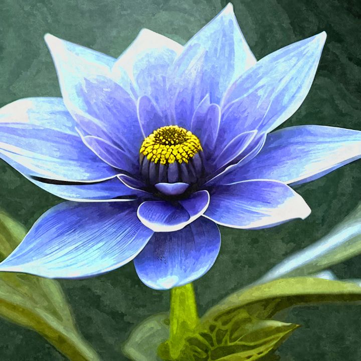 Blue Lotus Artistic Inspiration Studios Paintings Prints Flowers