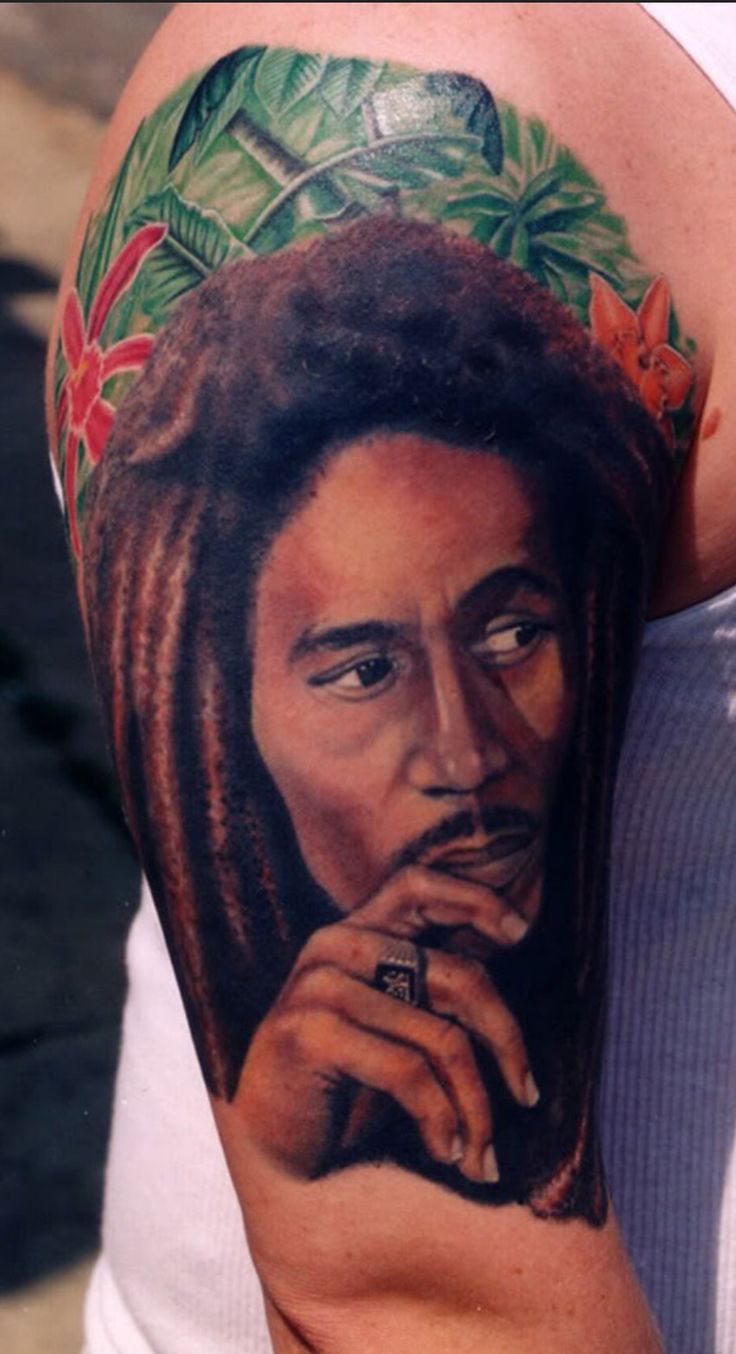 7 Iconic Bob Marley Tattoo Ideas