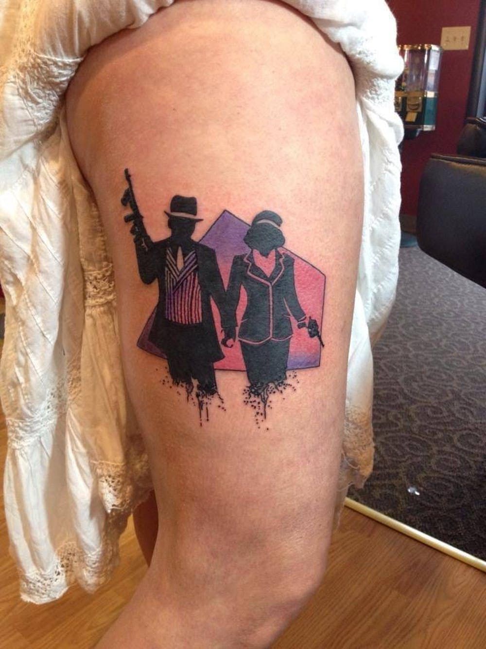 Bonnie And Clyde Tattoo Ideas Discover Unique Artistry