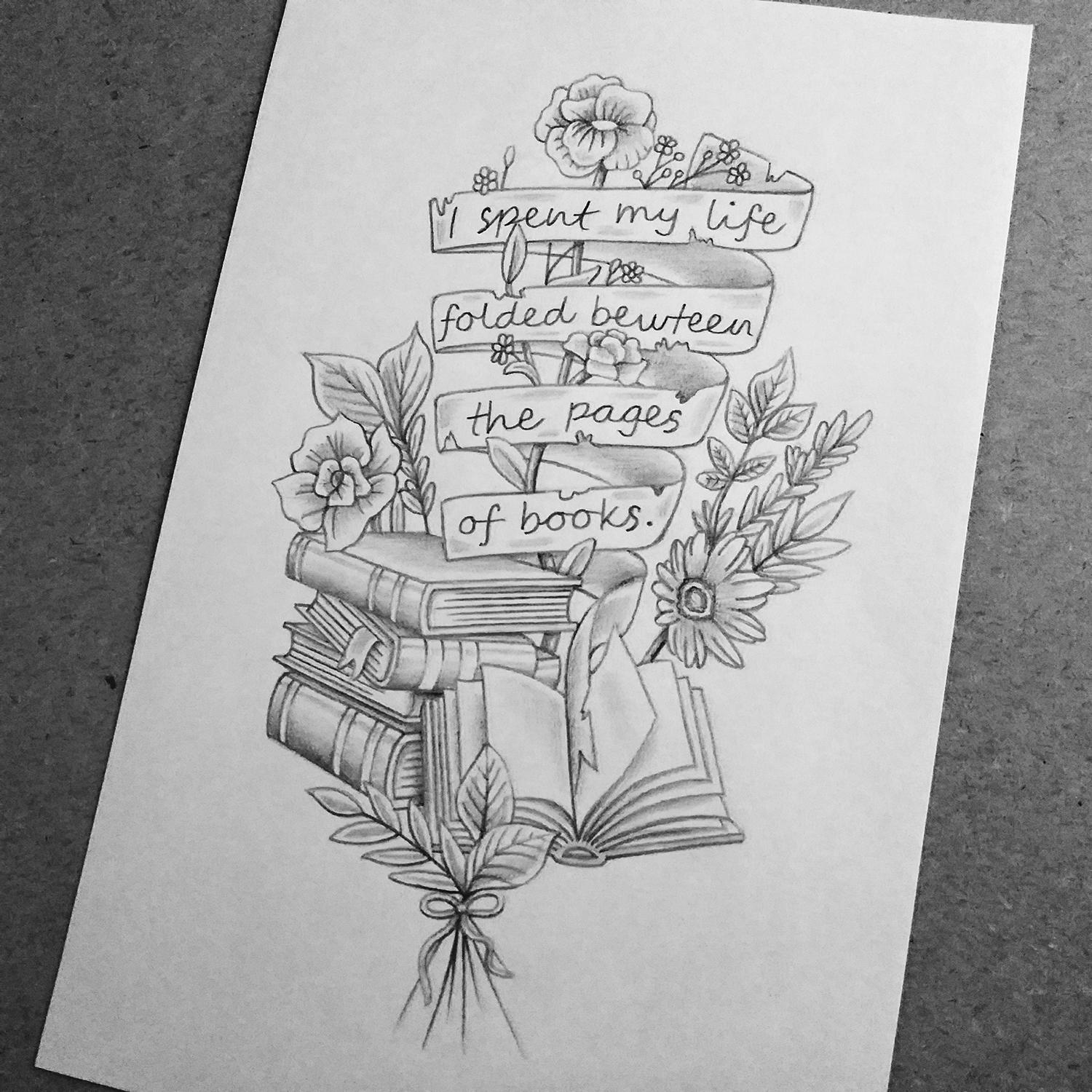 Book Lover Tattoo Design Book Lover Tattoo Tattoos For Lovers