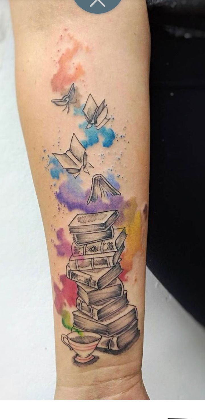 5 Stunning Book Lover Tattoo Designs