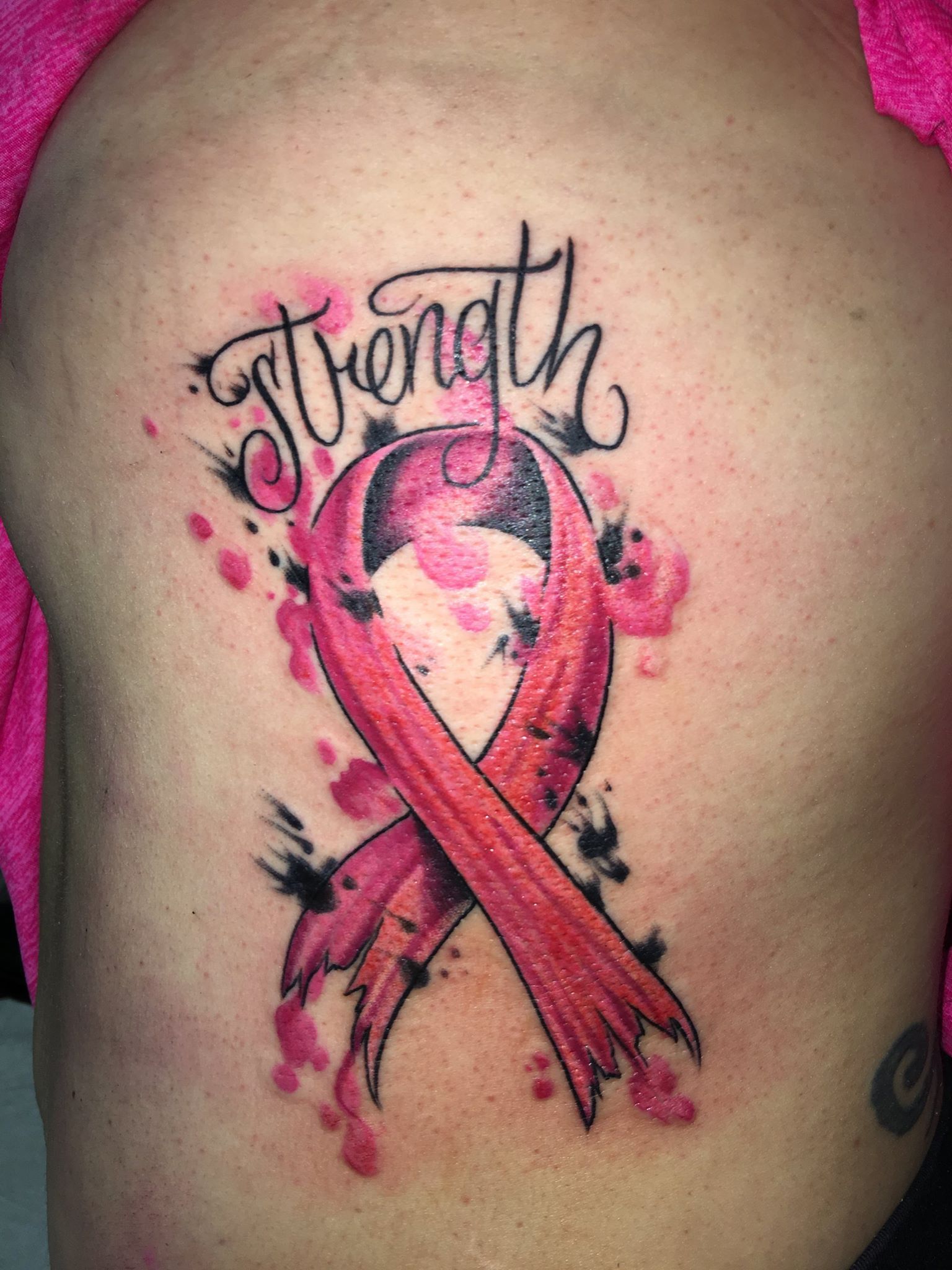 Breast Cancer Ribbon Tattoos With Flowers The 32 Best Breast Cancer