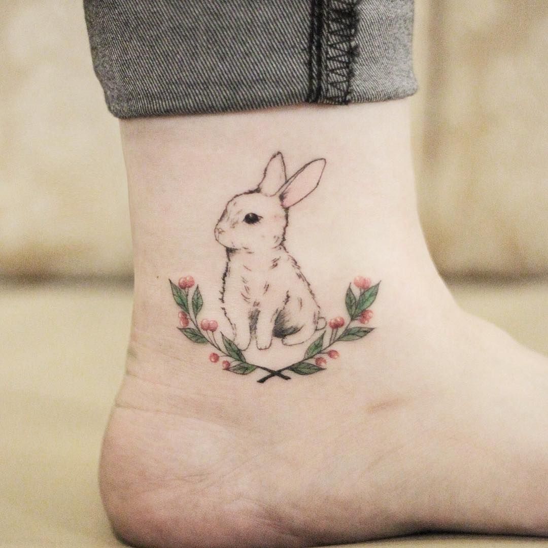 20 Adorable Bunny Rabbit Tattoo Designs You'll Love