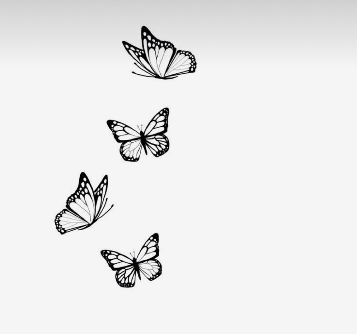 Butterfly Tattoo Stencil Butterfly Tattoo Stencil Butterfly Tattoo