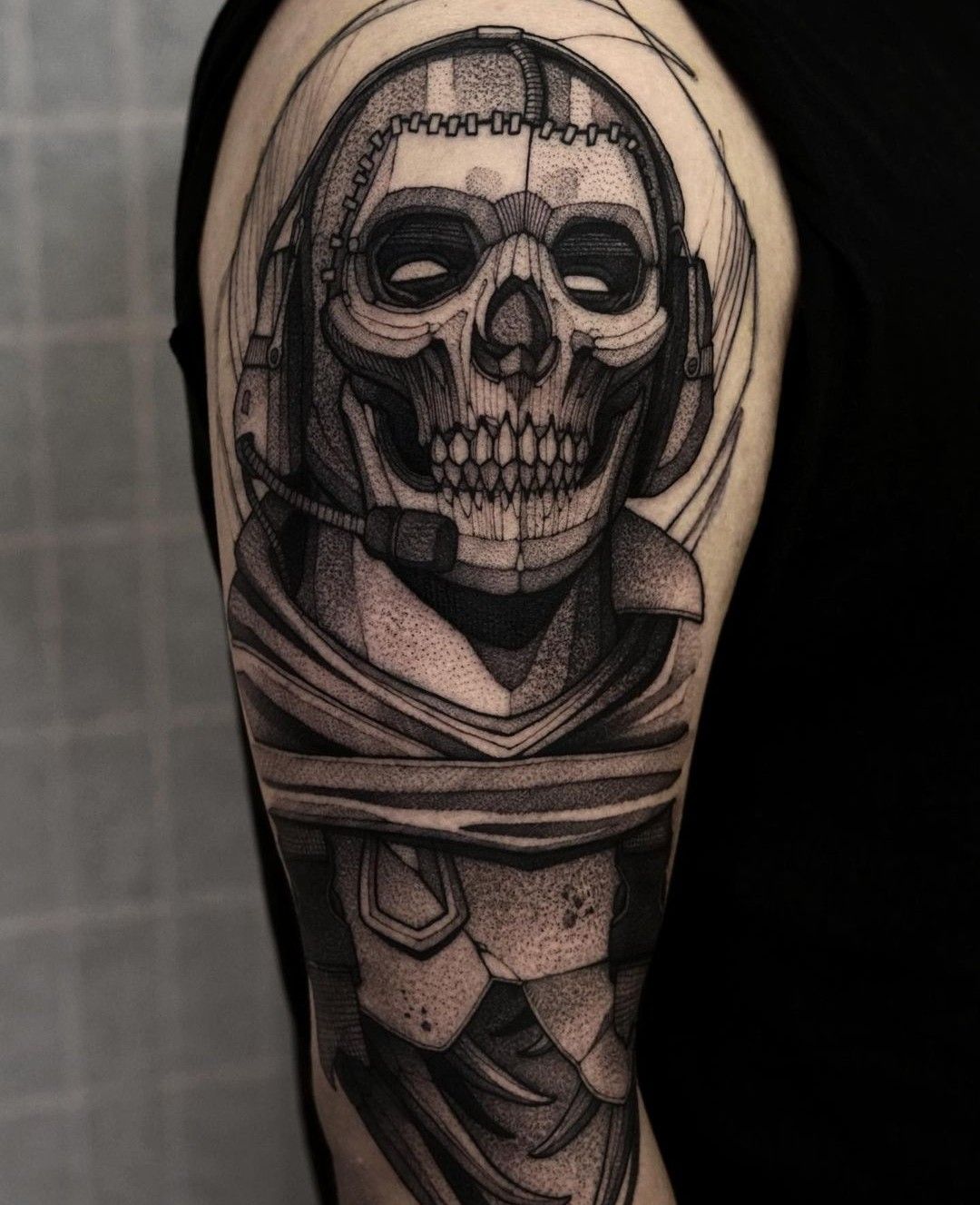 5 Cool Call of Duty Ghost Tattoo Ideas