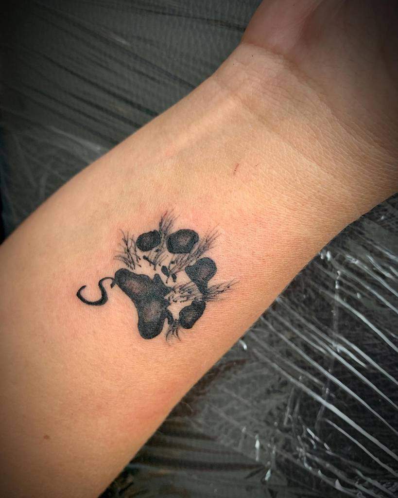 Adorable Cat Paw Print Tattoo Ideas You'll Love