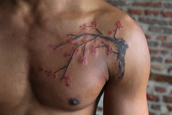 Cherry Blossom Tattoo Designs for Men: Timeless Elegance