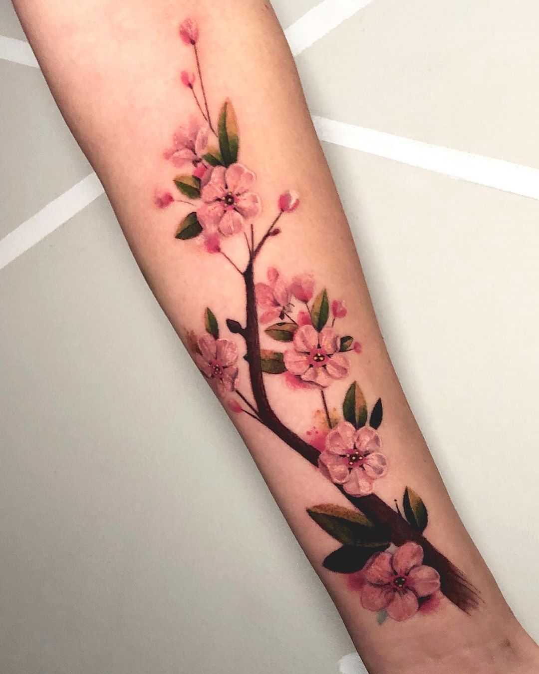 Cherry Blossom Tattoo Designs Understanding The Meaning Of Sakura