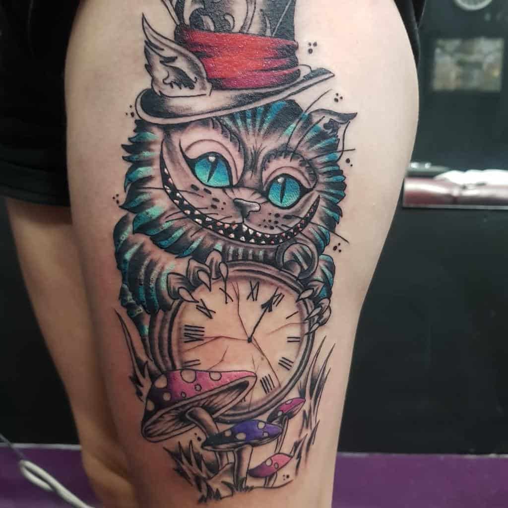 5 Unique Cheshire Cat Tattoo Designs You'll Love