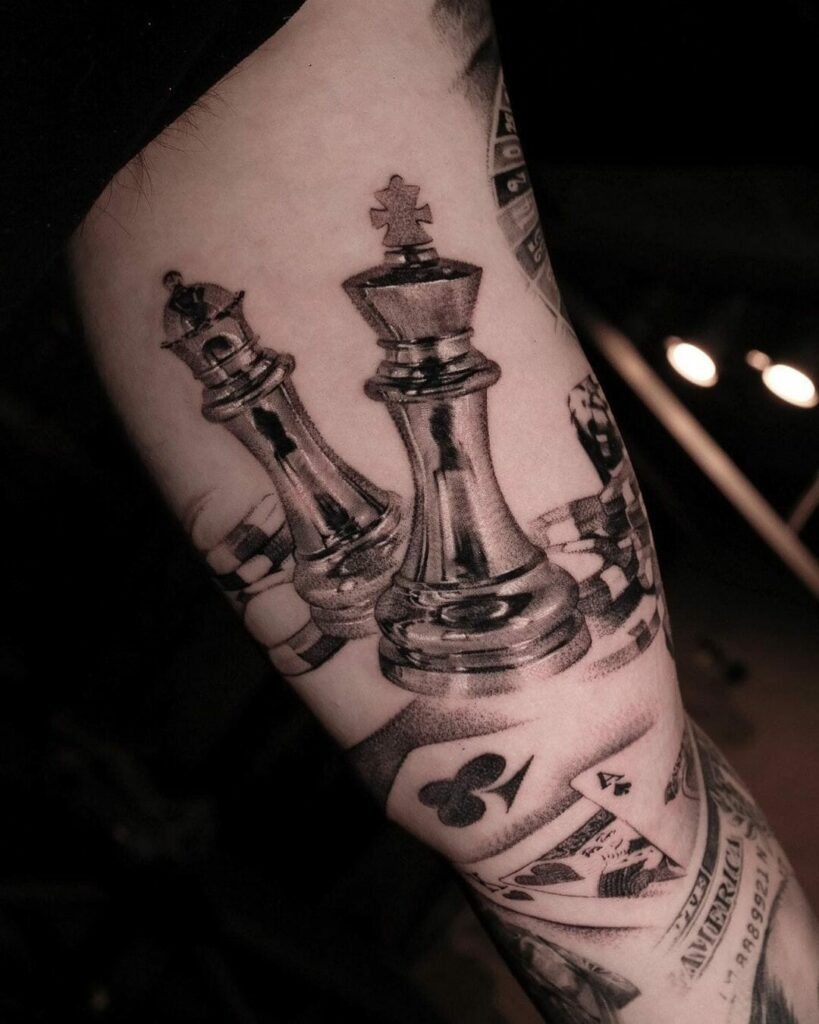 Chess Tattoo Design Images Chess Ink Design Ideas Queen Chess Piece