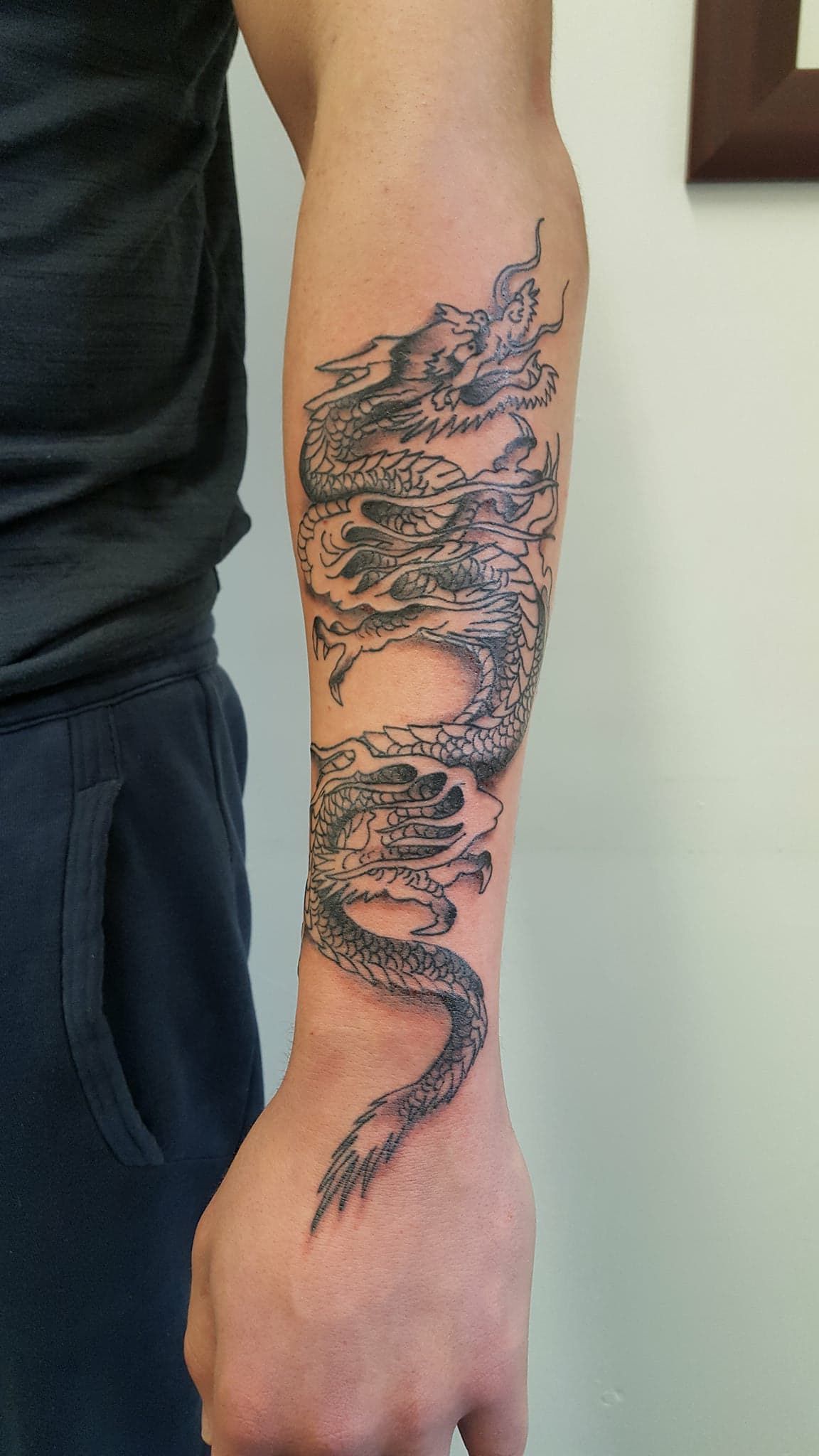 Chinese Dragon Arm Tattoo Designs