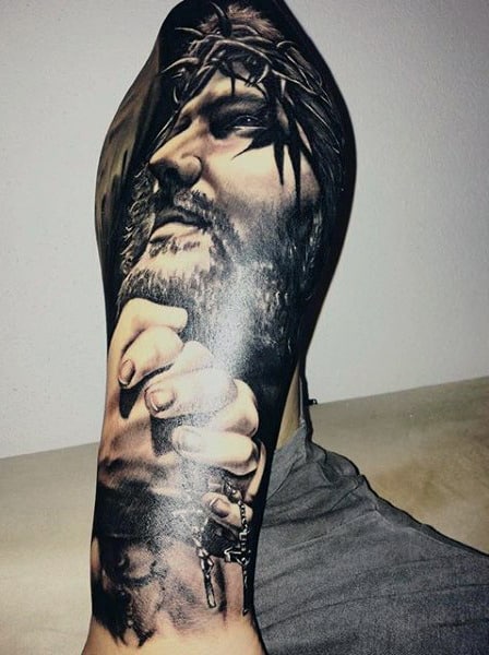 Stunning Christian Half Sleeve Tattoo Ideas