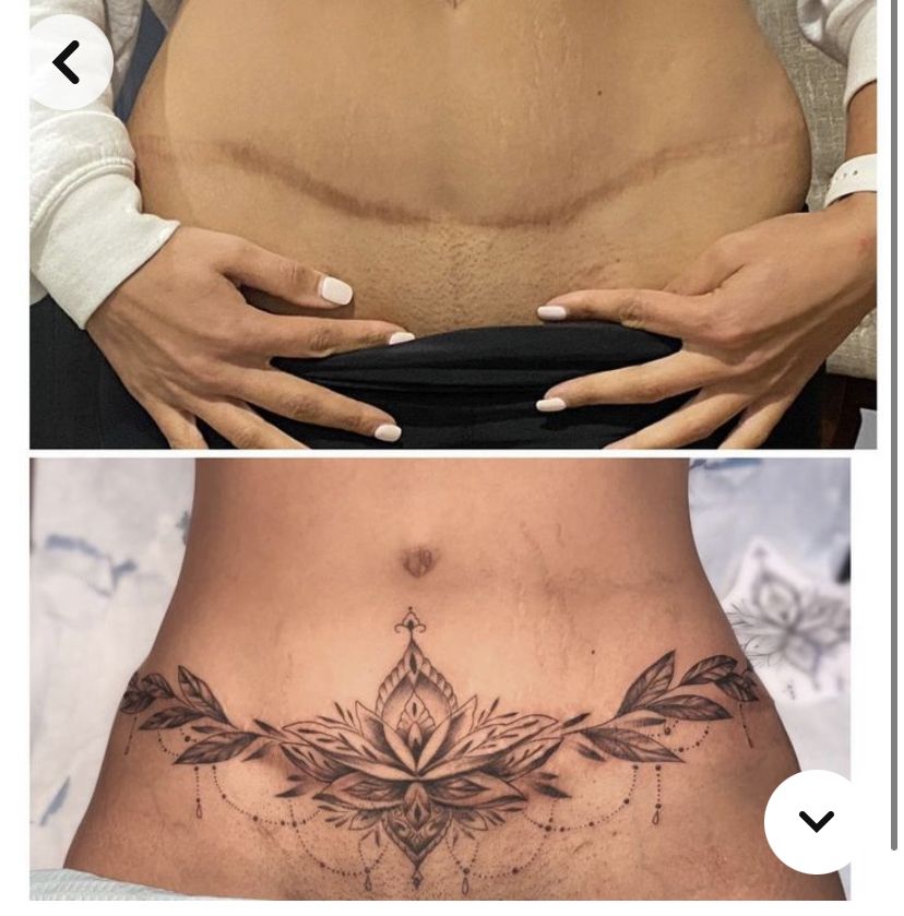 Elegant Stomach Tattoo Ideas for Women - Classy Designs