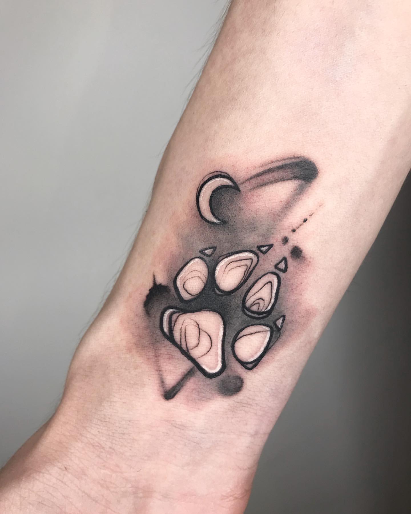 Cool 50 Lovely Paw Print Tattoo Designs Ideas More At Https Trendwear4you Com 2018 07 16 50