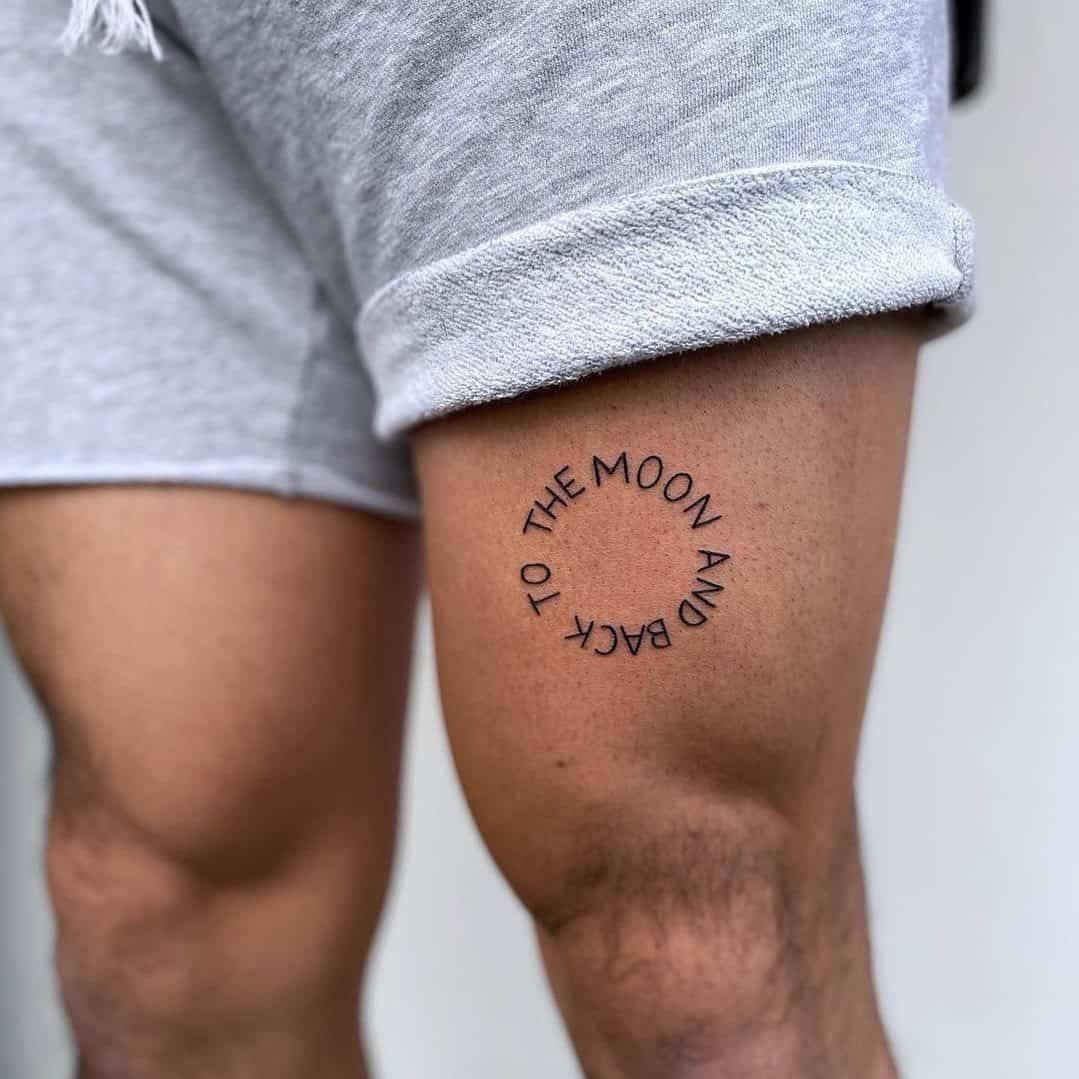 10 Cool Thigh Tattoo Ideas for Men