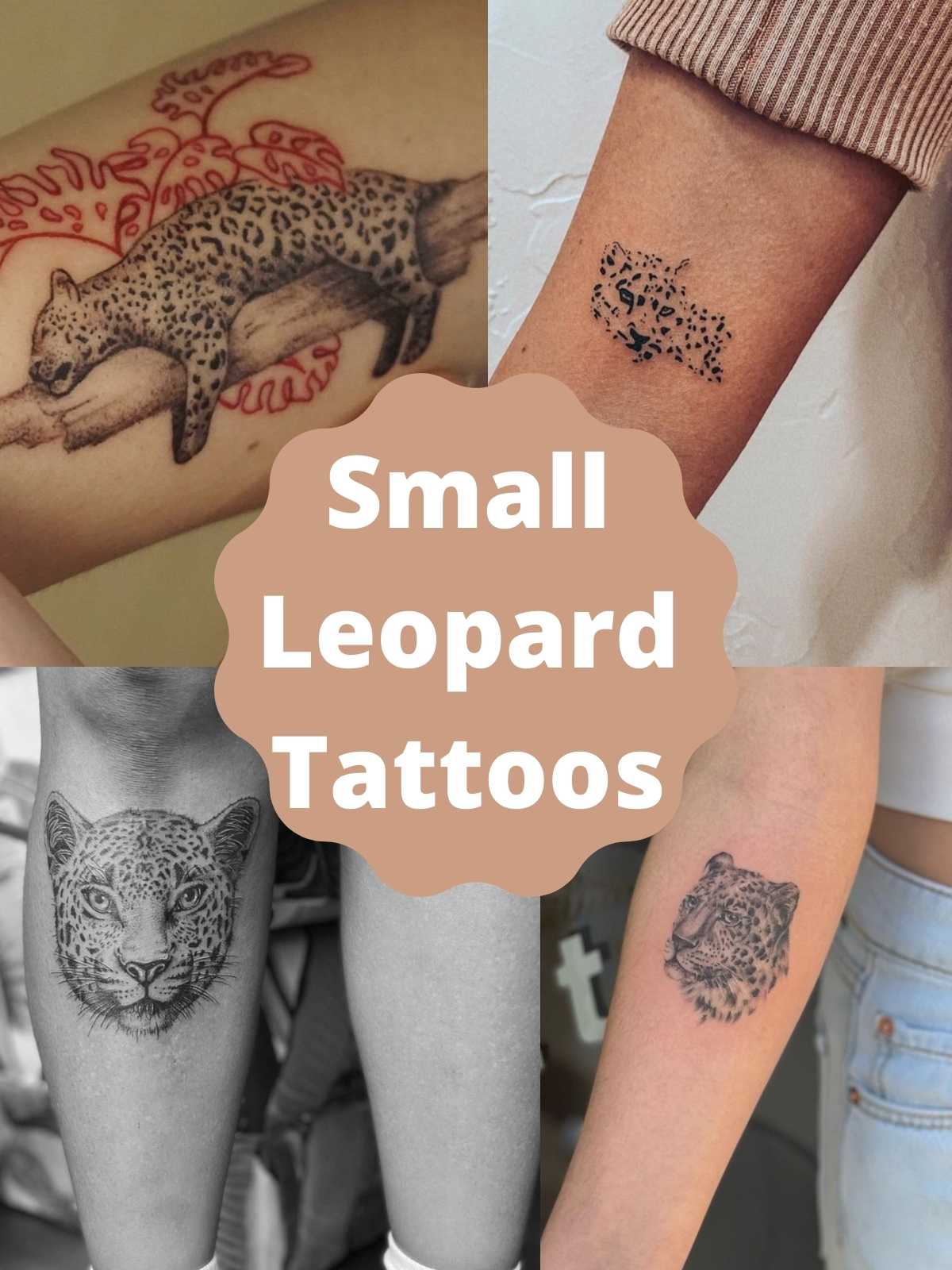 Cute Leopard Print Tattoos