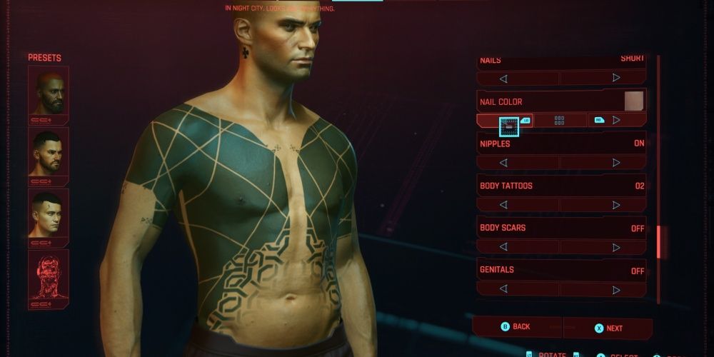 Cyberpunk 2077 The Body Tattoos Ranked