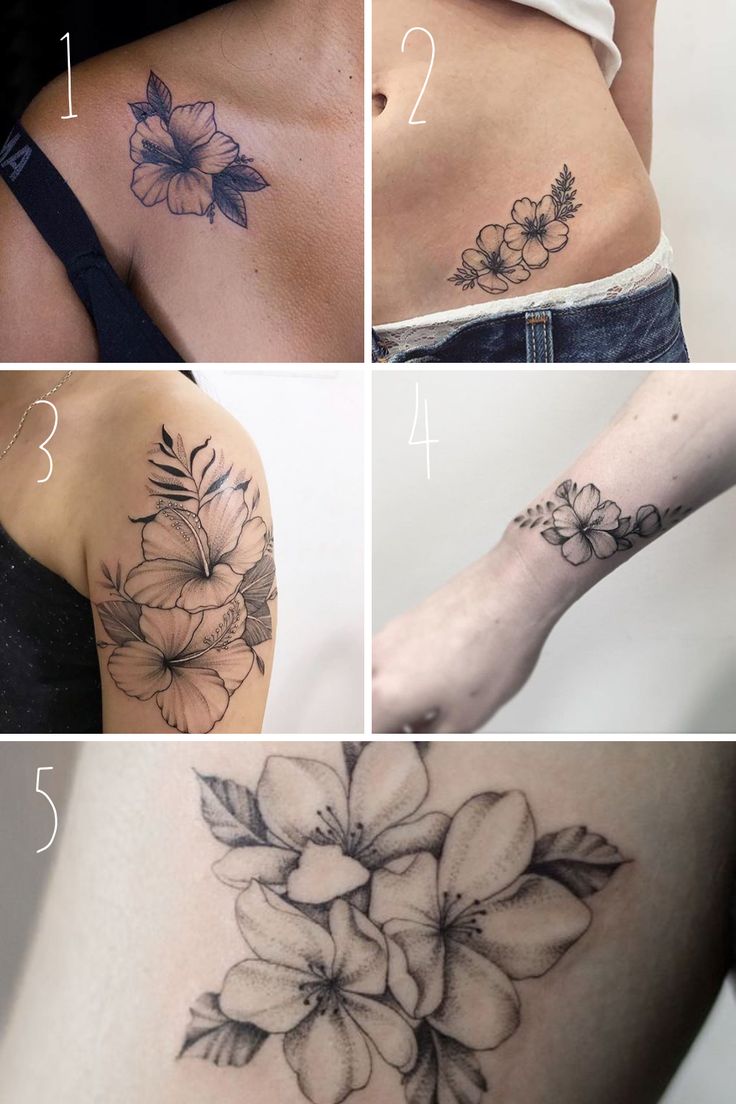 Dainty Hibiscus Tattoo Ideas Meaning Tattooglee Hibiscus Tattoo