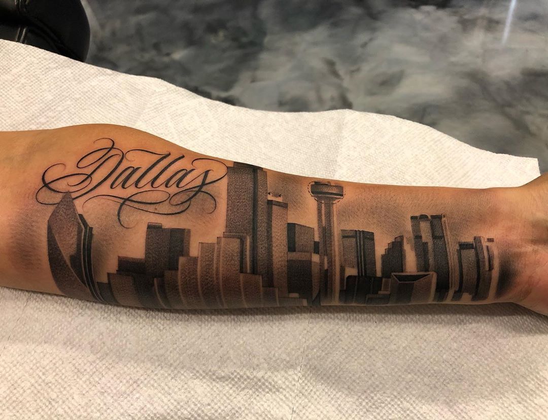 Dallas Skyline Tattoo Ideas Suzukivanvan200review