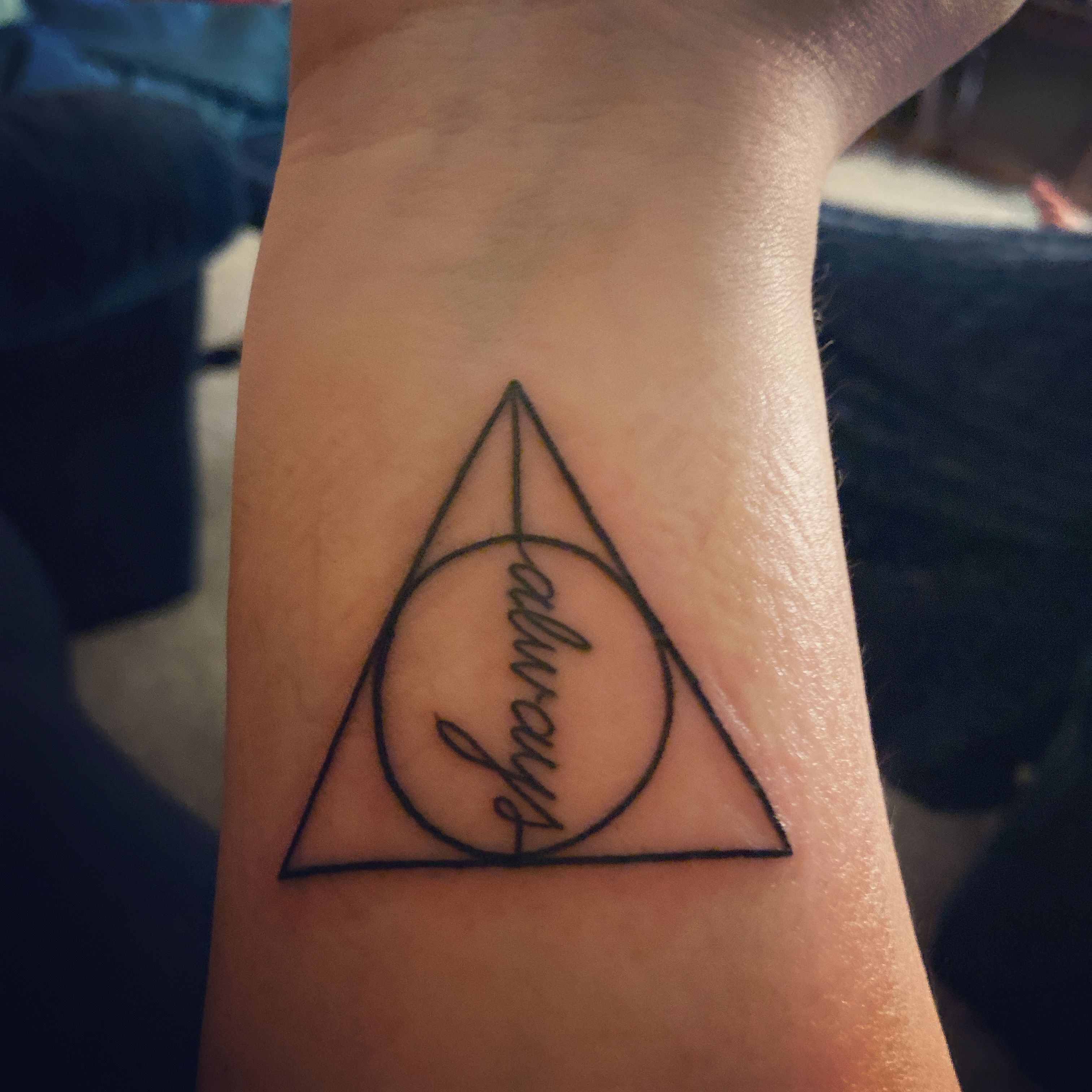 Deathly Hallows Tattoo Always Wiki Tattoo