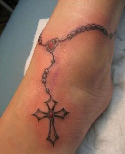 Details 74 Cross Tattoos Ankle Latest In Cdgdbentre