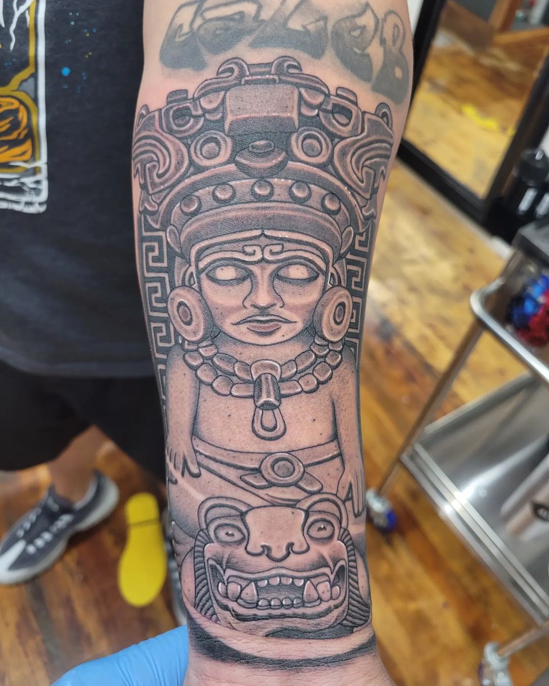 Details More Than 155 Aztec God Tattoo Designs Best In Starkid Edu Vn