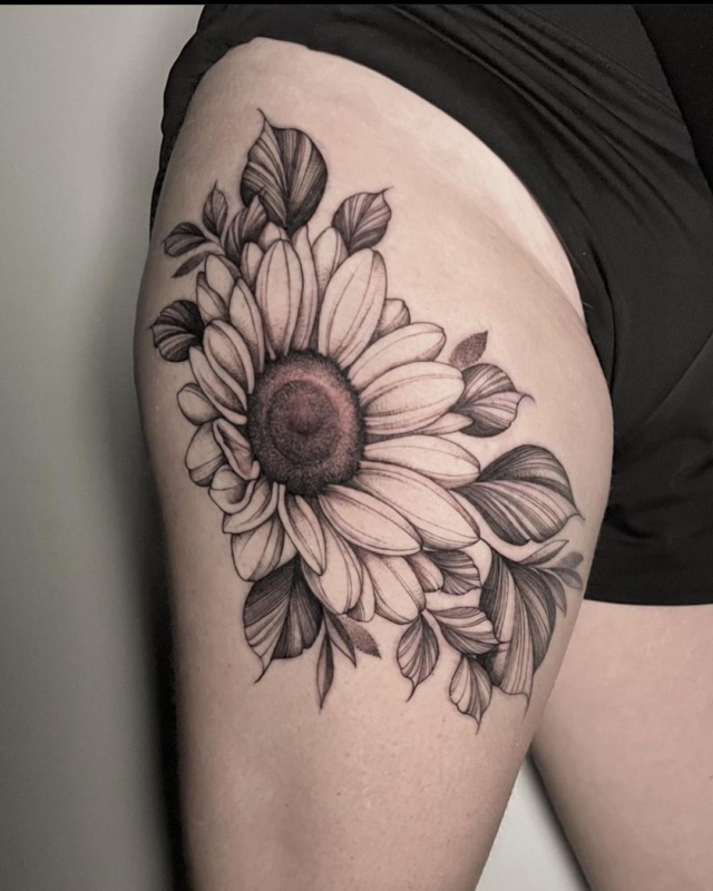 Details More Than 51 Tattoo Designs For Thighs Super Hot In Cdgdbentre