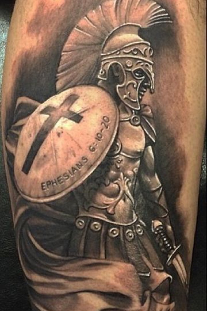 Details More Than 68 Ephesians Armor Of God Tattoo Latest In Cdgdbentre